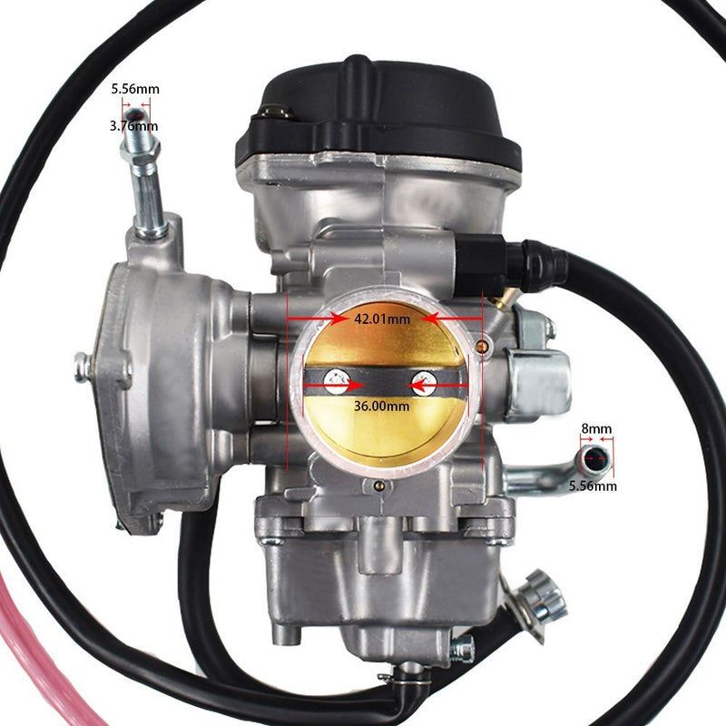 DURAFORCE New Carburetor for Arctic Cat DVX400 04-08 & Suzuki LT-K400 03-07