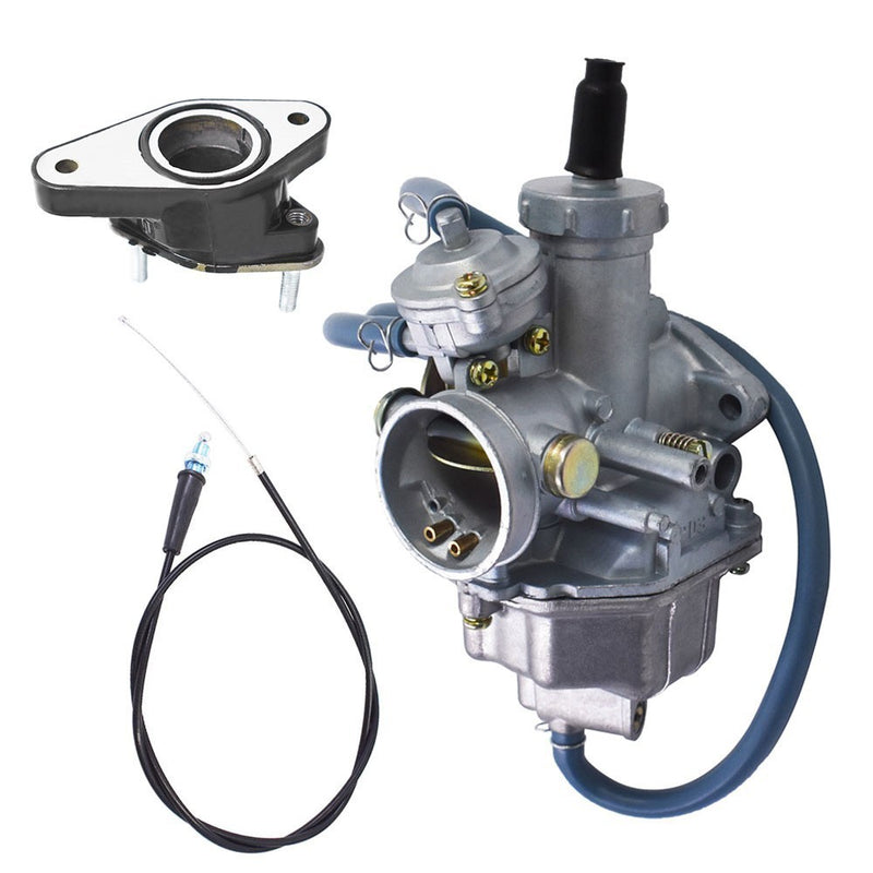 DURAFORCE Carburetor with Intake Manifold for Honda Sportrax 250 TRX250 EX Recon 250