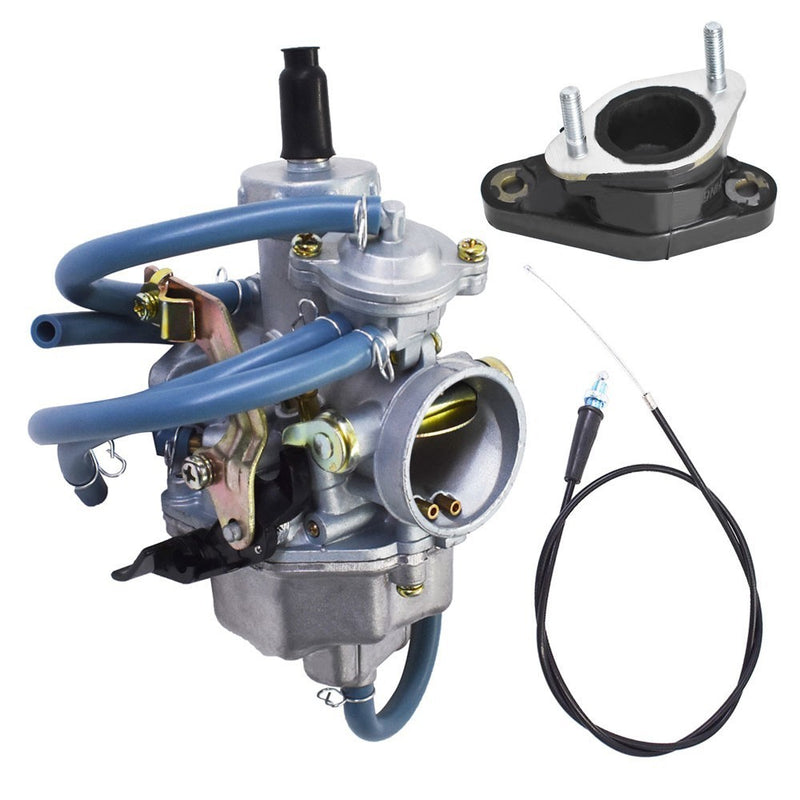 DURAFORCE Carburetor with Intake Manifold for Honda Sportrax 250 TRX250 EX Recon 250