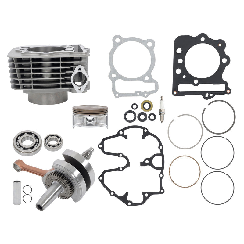 DURAFORCE Honda TRX400EX Engine Cylinder Kit Piston Crankshaft Gasket Set 1999-2008