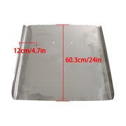 DURAFORCE Heavy Duty 24" x 24" Stainless Steel Quarter Fender Pair for Freight Trucks