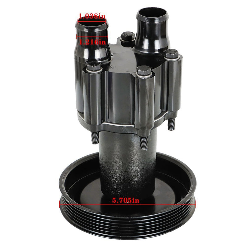 DURAFORCE Mercruiser Bravo 46-807151A9 4.3 5.0 350 Impeller Sea Water Pump Pulley