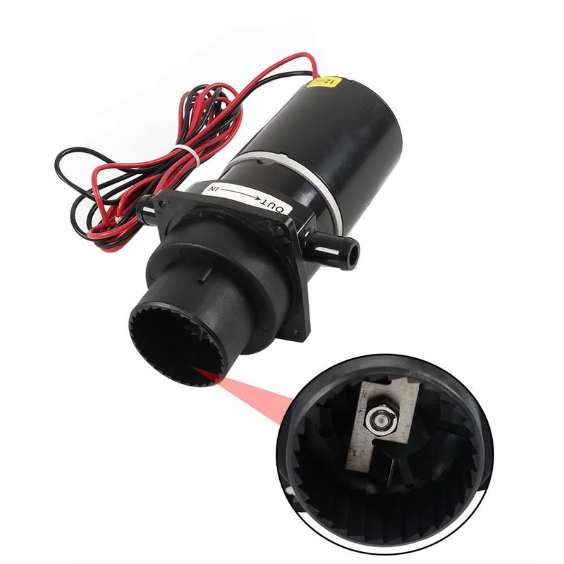 DURAFORCE Jabsco 37041-0010 12V Motor Pump Assembly for Electric Toilets #74001-2460