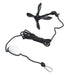 DURAFORCE 2-Pack Folding Grapnel Boat Kayak Anchors 1.5KG Marine Black Set
