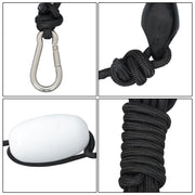 DURAFORCE 2-Pack Folding Grapnel Boat Kayak Anchors 1.5KG Marine Black Set