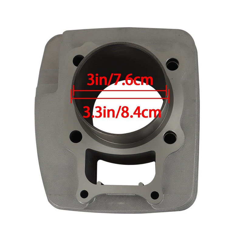 DURAFORCE New 12100-HN5 Cylinder Piston Gasket Kit for Honda Rancher TRX350 Top End