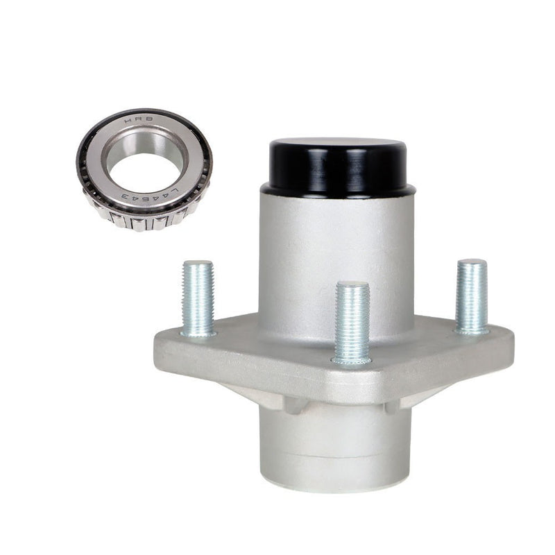 DURAFORCE New Front Hub Assembly Wheel for EZGO TXT Medalist Golf Cart 1976-2001.5