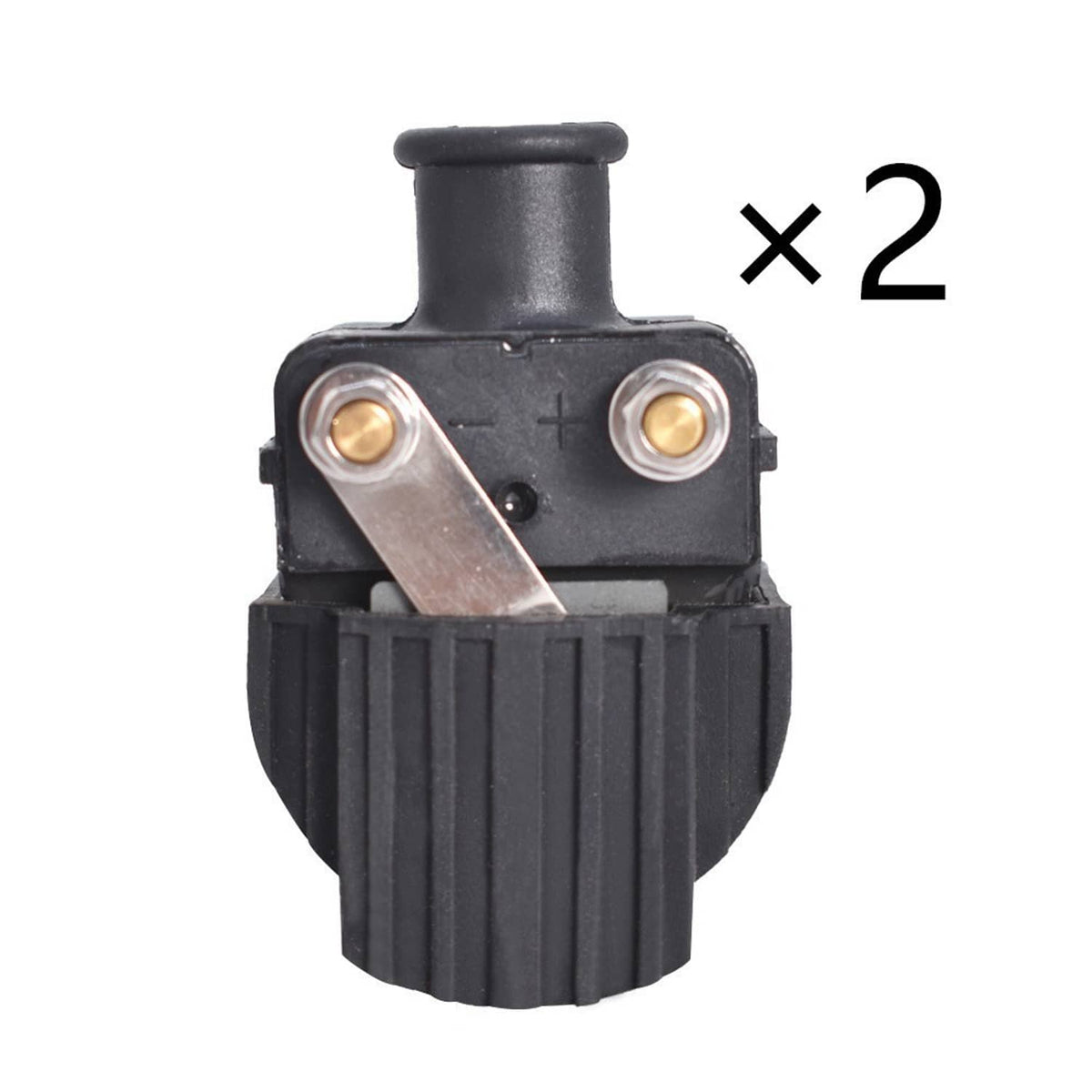 Lot De 4 Bobines D’allumage Mercury Mariner 339-832757A4 – Compatible Hors-bord 6-225 HP, Acier Inoxydable, Noir, Pour Moteurs 2 Et 4 Cylindres