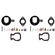 DURAFORCE 2× Carburetor Carb Kit w/ Float for Johnson Evinrude 4-15HP #398453
