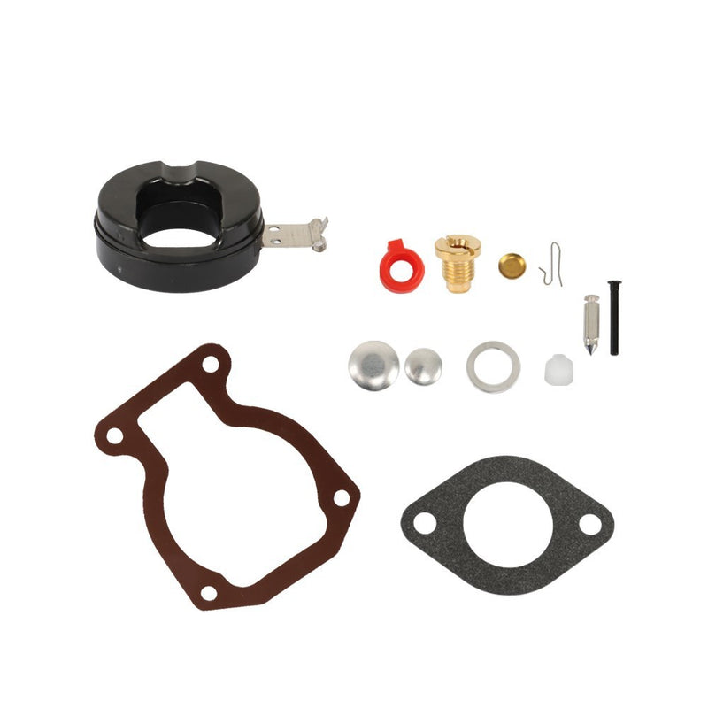 DURAFORCE 2× Carburetor Carb Kit w/ Float for Johnson Evinrude 4-15HP #398453