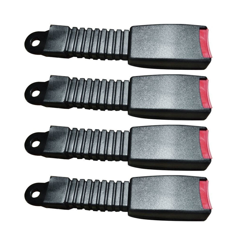 DURAFORCE Brand Golf Cart Retractable Seat Belts & Bracket Kit for EZGO Yamaha 4-Pack
