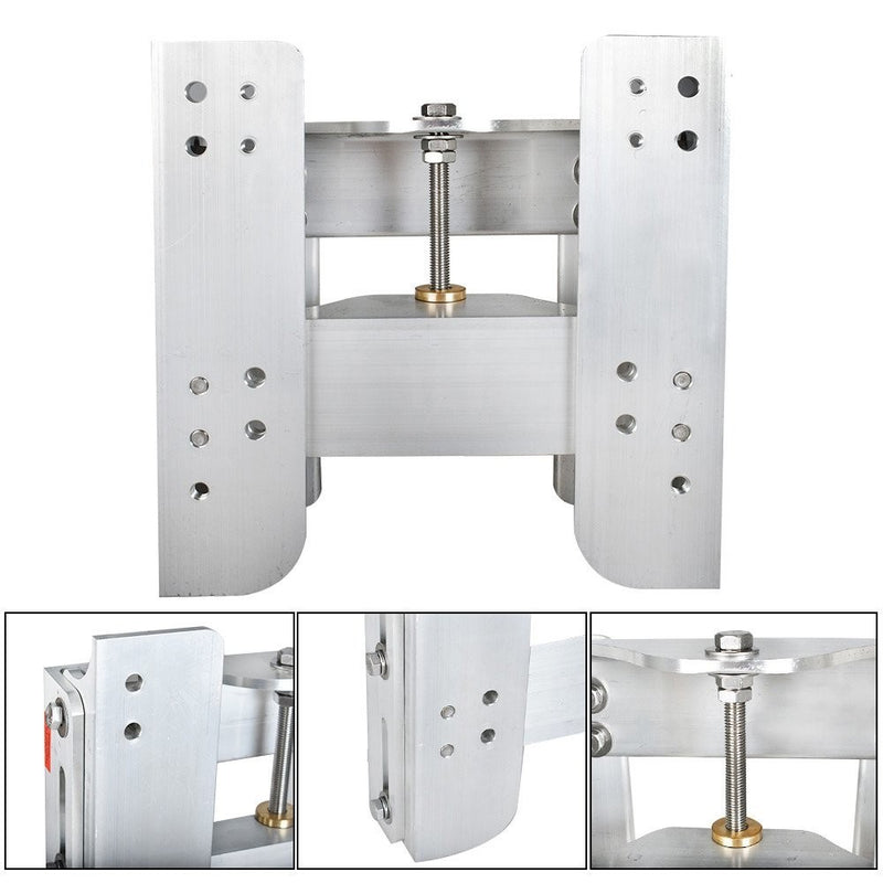DURAFORCE Jack Plate Outboard JPL4400 Adjustable 4" Boat Motor Mount Plate
