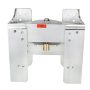 DURAFORCE Adjustable 6" Outboard Boat Plate JPL4500 High Strength Polished Aluminum