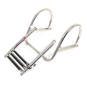 DURAFORCE Marine Yacht 3-Step Stainless Steel Ladder with Handrails - Durable & Safe