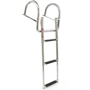 DURAFORCE Marine Yacht 3-Step Stainless Steel Ladder with Handrails - Durable & Safe