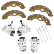 DURAFORCE Honda Foreman 450 TRX450 Brake Wheel Cylinders + Shoes + Spring 4x Set