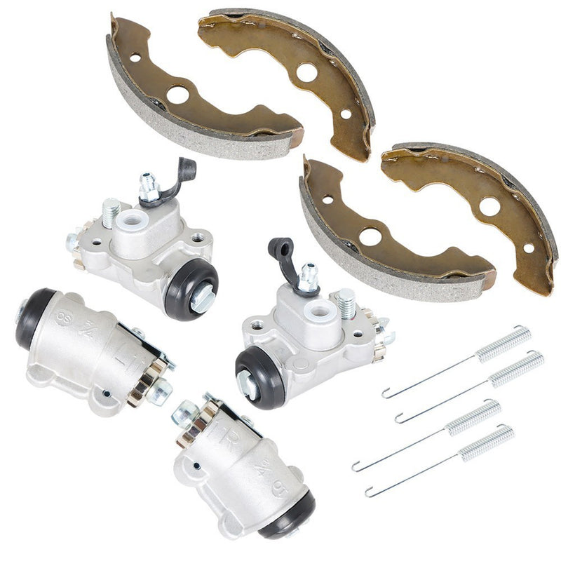 DURAFORCE Honda Foreman 450 TRX450 Brake Wheel Cylinders + Shoes + Spring 4x Set
