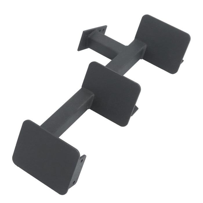 DURAFORCE Universal 3-Step Bass Boat Trailer Steps Heavy-Duty Black Handle Triple Step