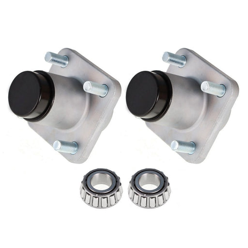 DURAFORCE 2pcs Front Wheel Hub Kit Bearings Seals for Club Car DS Golf Cart 1982-02