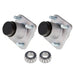 DURAFORCE 2pcs Front Wheel Hub Kit Bearings Seals for Club Car DS Golf Cart 1982-02