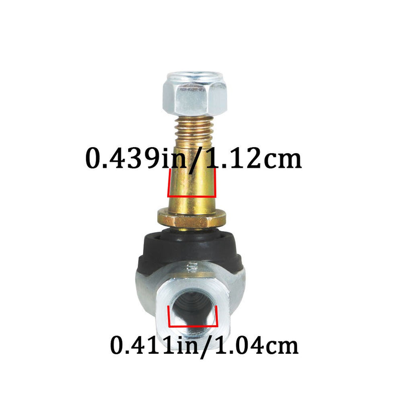 DURAFORCE Tie Rod Ends Driver & Passenger Side for EZGO TXT Golf Cart 2001+ 70902G01