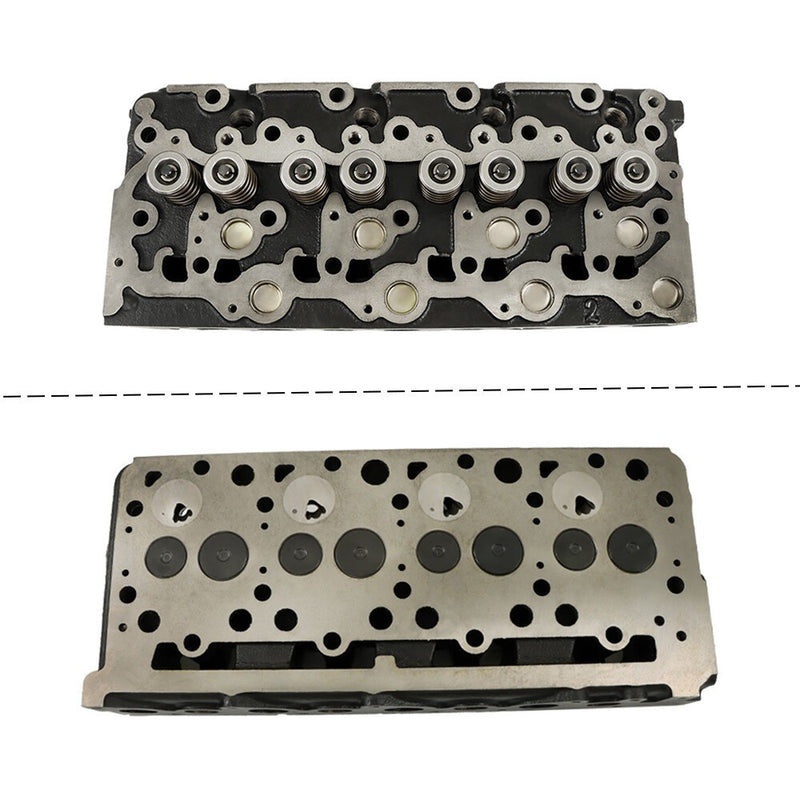 DURAFORCE Kubota V2403 Engine Complete Cylinder Head Assembly 1G855-03042