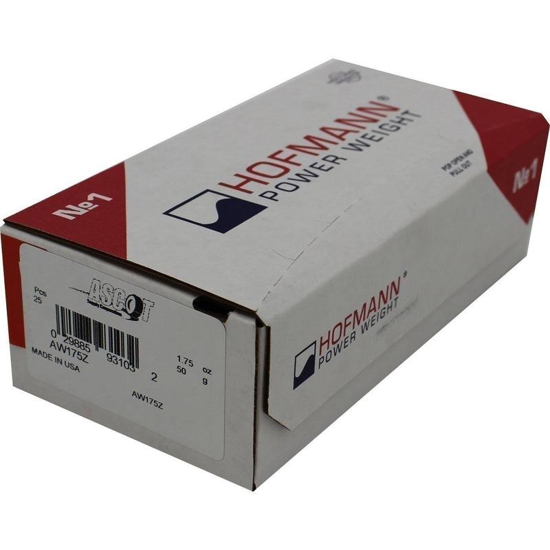 DURAFORCE Perfect Equipment AW175Z Coated Zinc Wheel Weights 1.75 oz Box of 25