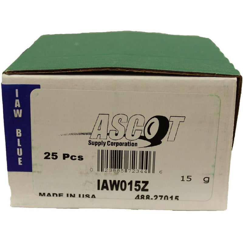 DURAFORCE Perfect Equipment IAW015Z Zinc Wheel Weights 15gm 0.50 - Box of 25