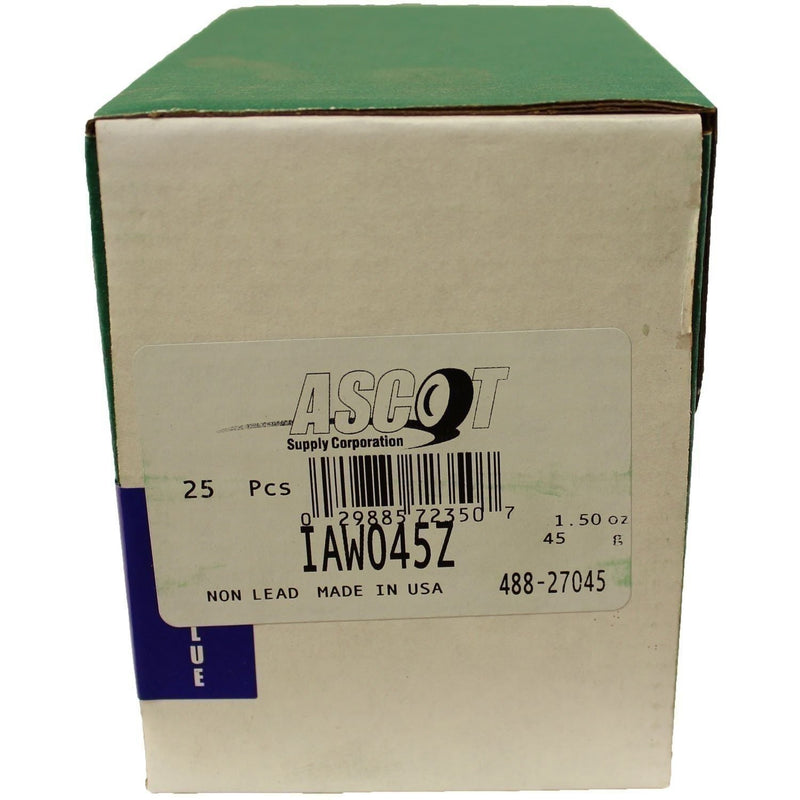 DURAFORCE Perfect Equipment IAW045Z Zinc Wheel Weights 45gm 1.50oz Box of 25