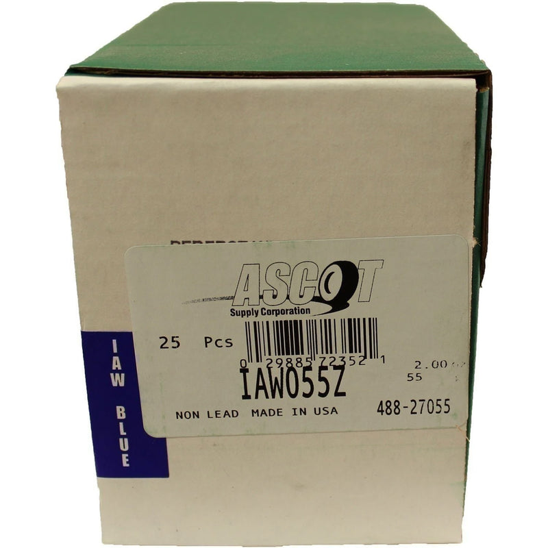 DURAFORCE IAW055Z Coated Zinc Wheel Weights 55gm (2oz) Box of 25 - Perfect Equipment