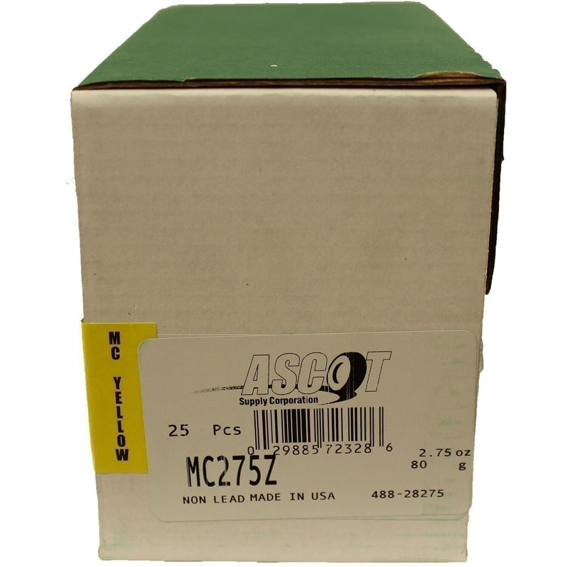 DURAFORCE Perfect Equipment MC275Z Coated Zinc Wheel Weights 2.75 oz Box of 25