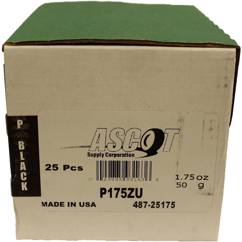 DURAFORCE Perfect Equipment P175ZU Zinc Wheel Weights 1.75oz Uncoated - 25 Pack Box