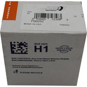 DURAFORCE Perfect Equipment FN025Z Coated Zinc Wheel Weights 25gm - Box of 25