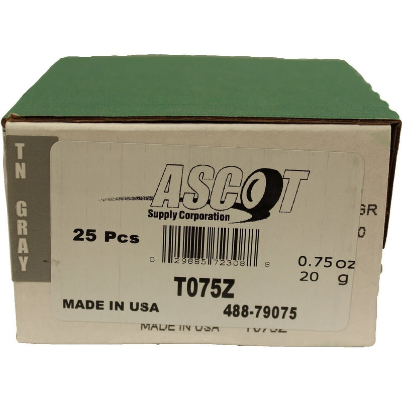 DURAFORCE Perfect Equipment T075Z Coated Zinc Wheel Weights 0.75 oz Box of 25