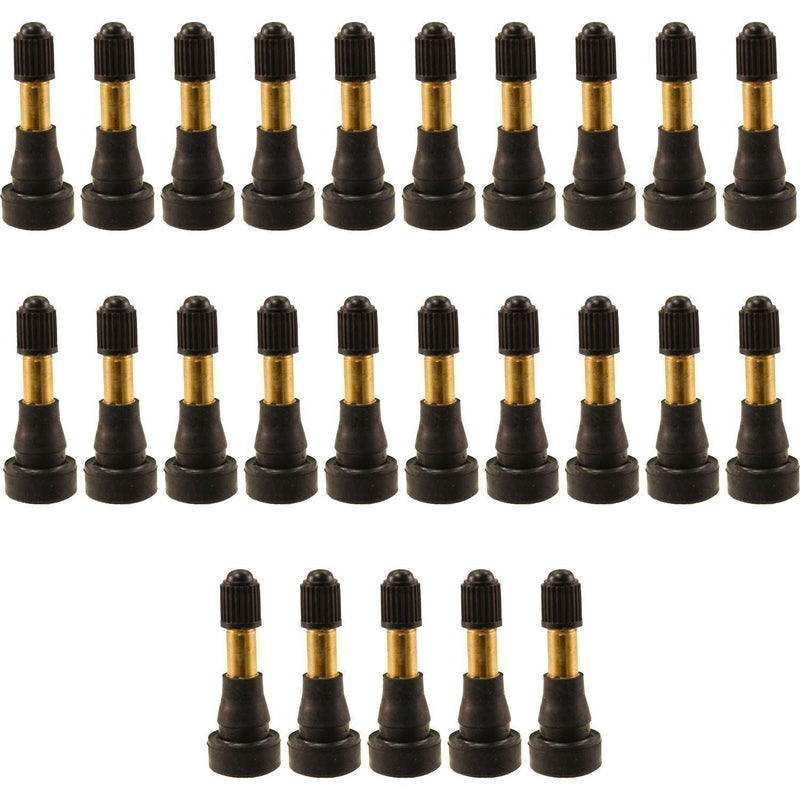 DURAFORCE TR600HP 1-1/4" High Pressure Brass Snap-In Valve Stem Pack of 25