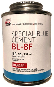 DURAFORCE REMA TIP TOP BL-8F Blue Cement 8oz - Special Tire Repair Adhesive