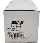 DURAFORCE Schrader 5405V High Temp 200PSI Tire Valve Stem Core Pack of 100