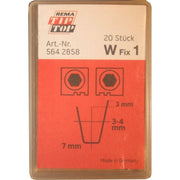 DURAFORCE REMA TIP TOP W-1 Tire Regroover Blades 3-4mm Pack of 20 Durable Blades