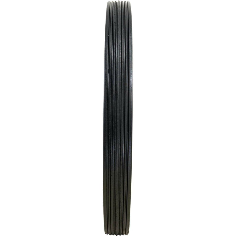 DURAFORCE Marathon 92001 20x2 Flat Free Ribbed Garden Cart Tire on Rim