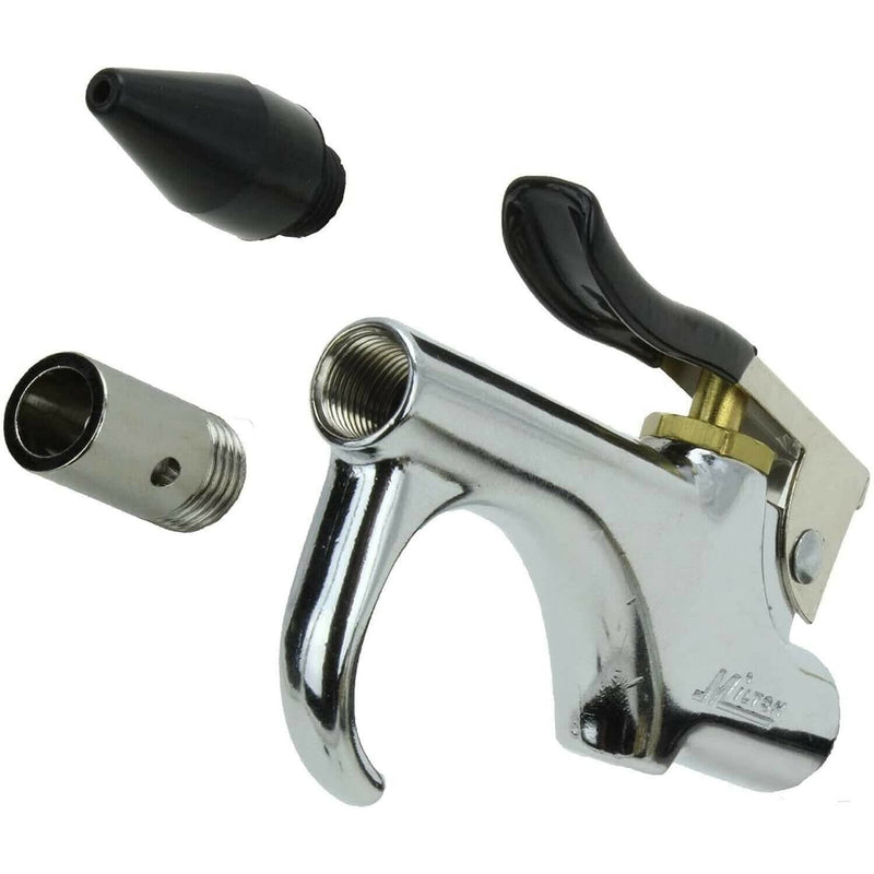 DURAFORCE Milton S-148 1/4" NPT Lever Hook Blo-Gun Air Blow Gun Tool