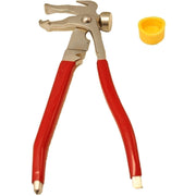 DURAFORCE Heavy Duty Wheel Weight Pliers & Hammer with Plastic Cap – Premium Quality