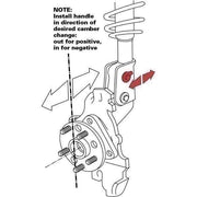 DURAFORCE Specialty SPC Performance 81280 EZ Cam 16mm Adjustable Camber Bolts +/-1.75°