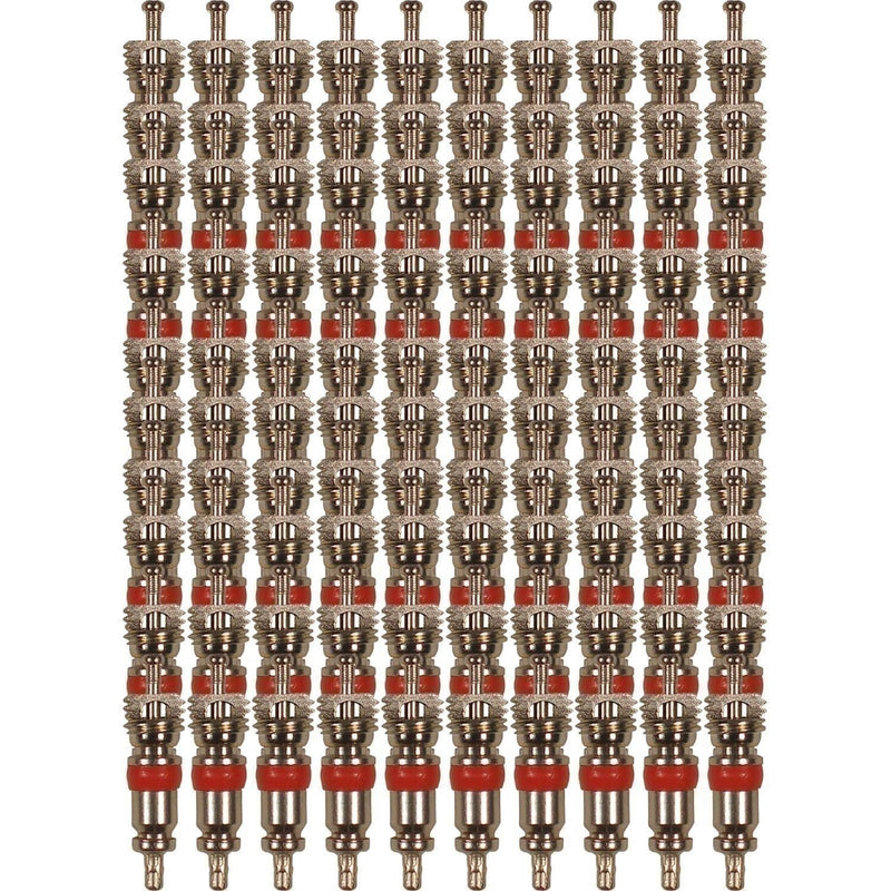 DURAFORCE High Temp Tire Valve Stem Cores 100 Count Durable Replacement Parts