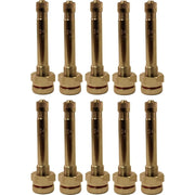 DURAFORCE TR543 2.4" Aluminum Truck Wheel Valve Stem with O-ring - Pack of 10