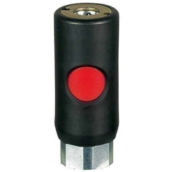 DURAFORCE Prevost USI081202 3/8" Safety Quick Coupler with 3/8" FPT Truflate Automotive