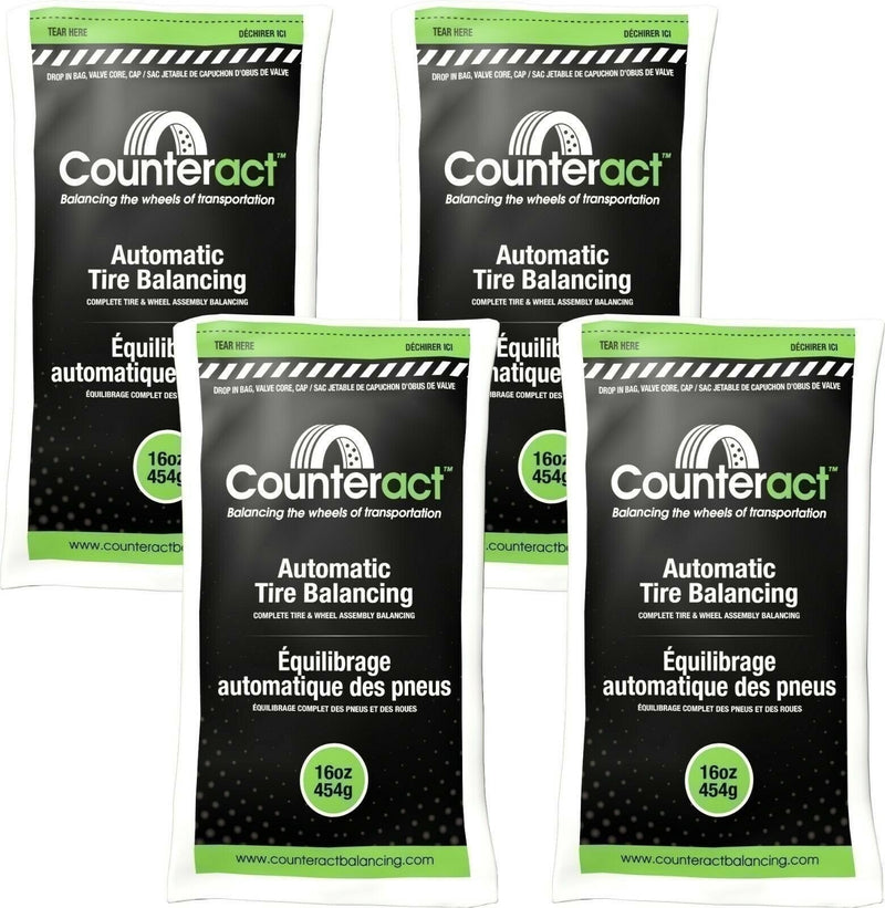 DURAFORCE Counteract 160BNB Tire Balancing Beads 16oz 4 Bags for Smooth Ride