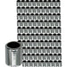 DURAFORCE Chrome Metal Snap-In Valve Stem Sleeves Pack of 100 - Durable Tire Accessories
