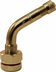 DURAFORCE TR543D 60° Bend Aluminum Truck Wheel Valve Stem 0.98"x1.38" Pack of 10