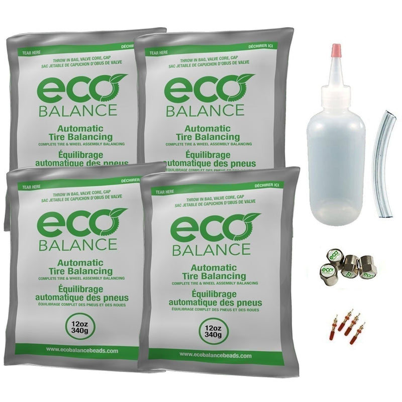DURAFORCE ECO Balance EDIYK-12 Tire Balancing Beads DIY Kit 48oz (4 x 12oz)