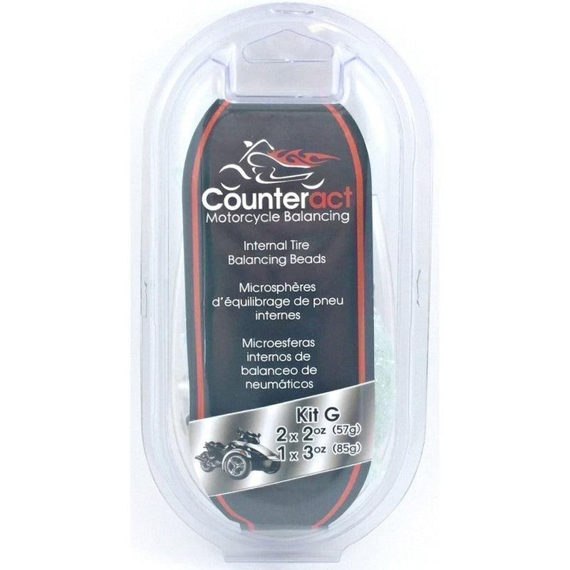 DURAFORCE Counteract Motorcycle Balance Beads DIY Kit 2oz & 3oz Bags G Weight